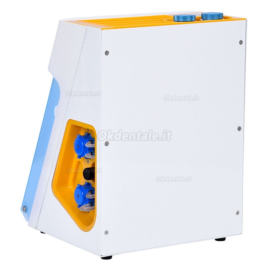 Sistema automatico di pulizia e lubrificazione odontoiatrici